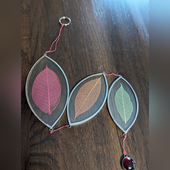 Handmade leaf chime - Picture 3 of 3
